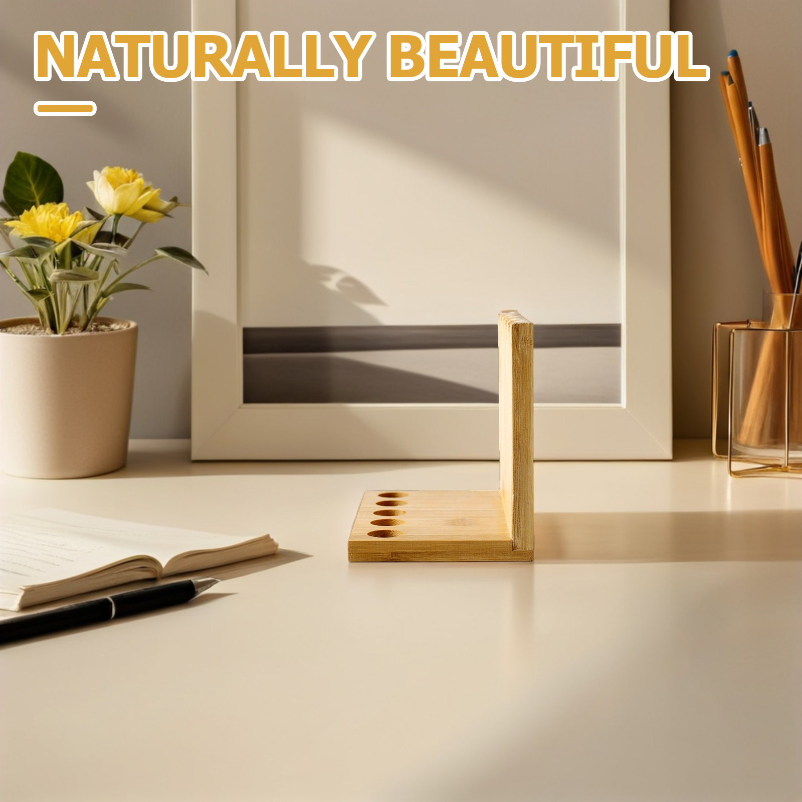ที่วางหลอดธูปไม้ไผ่ 5 ช่อง ชั้ - Incense Holder บทวิจารณ์และราคา