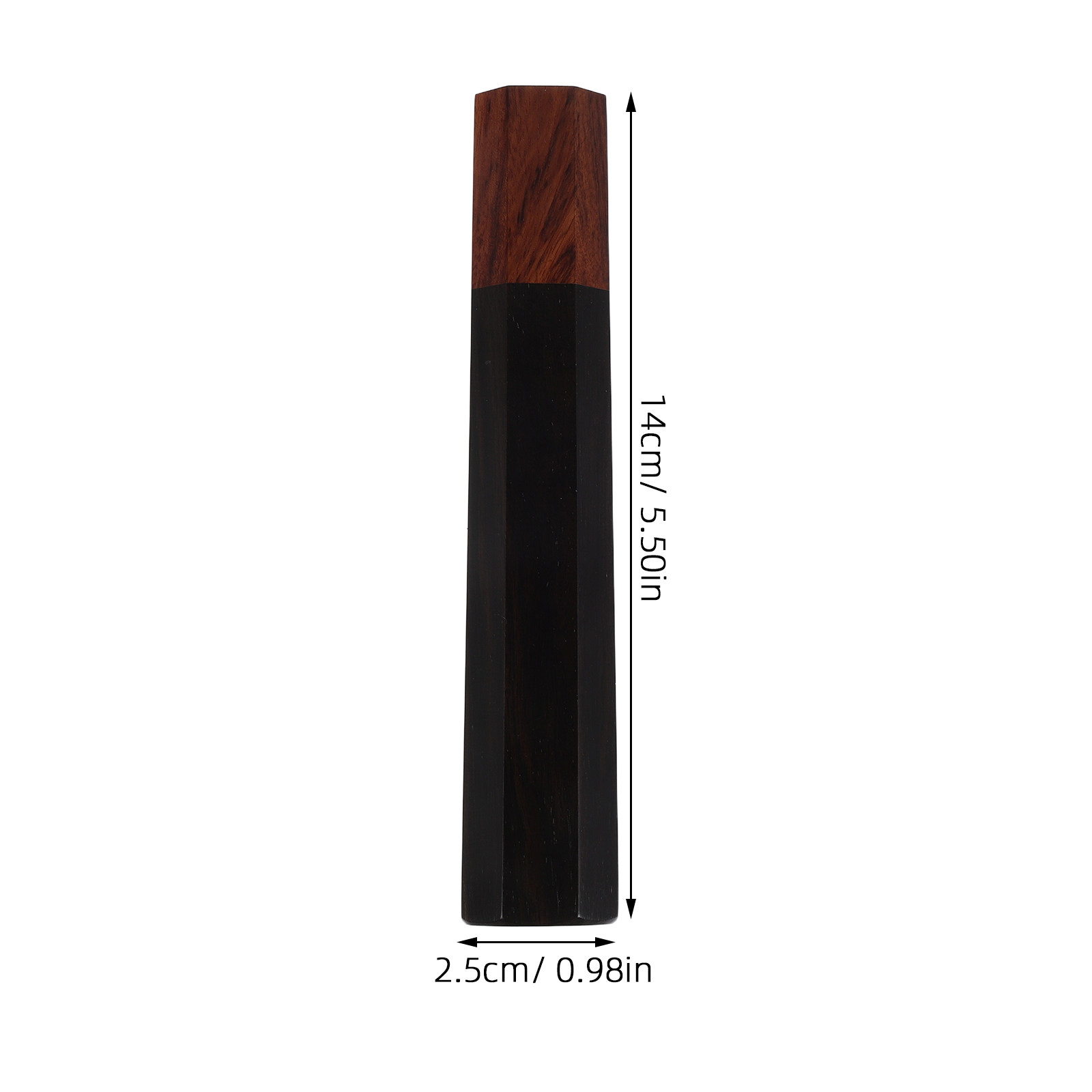 ด้ามมีดครัวไม้ดำทรงแปดเหลี่ยม  - Japanese Knife บทวิจารณ์และราคา