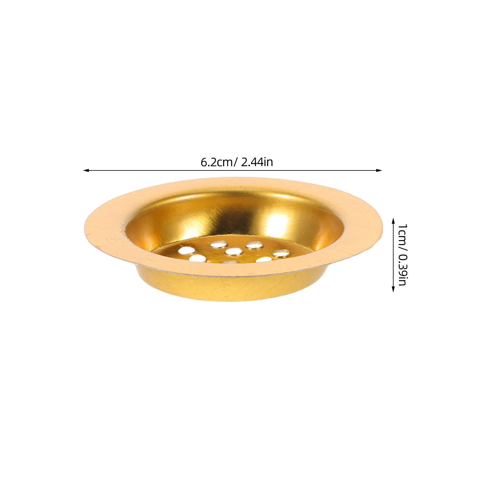 ถาดวางกำยาน 10 ชิ้น สีทอง ถ้วย - Incense Holder บทวิจารณ์และราคา