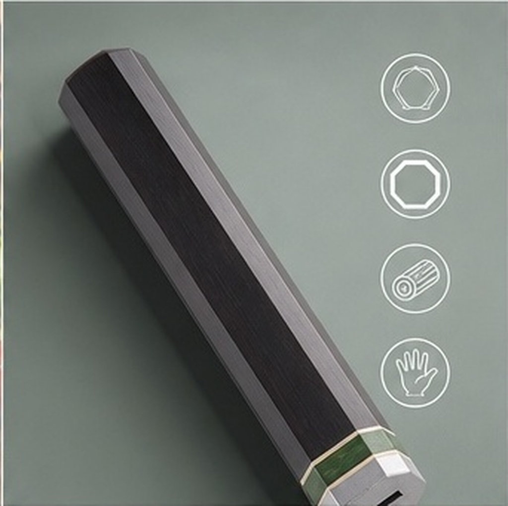 ด้ามมีดไม้ทรงแปดเหลี่ยมสำหรับม - Japanese Knife บทวิจารณ์และราคา