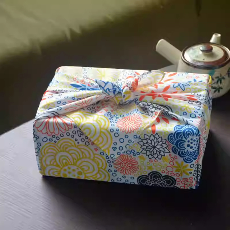 ผ้าฟุโรชิกิของญี่ปุ่น ผ้าเช็ดห - Furoshiki บทวิจารณ์และราคา