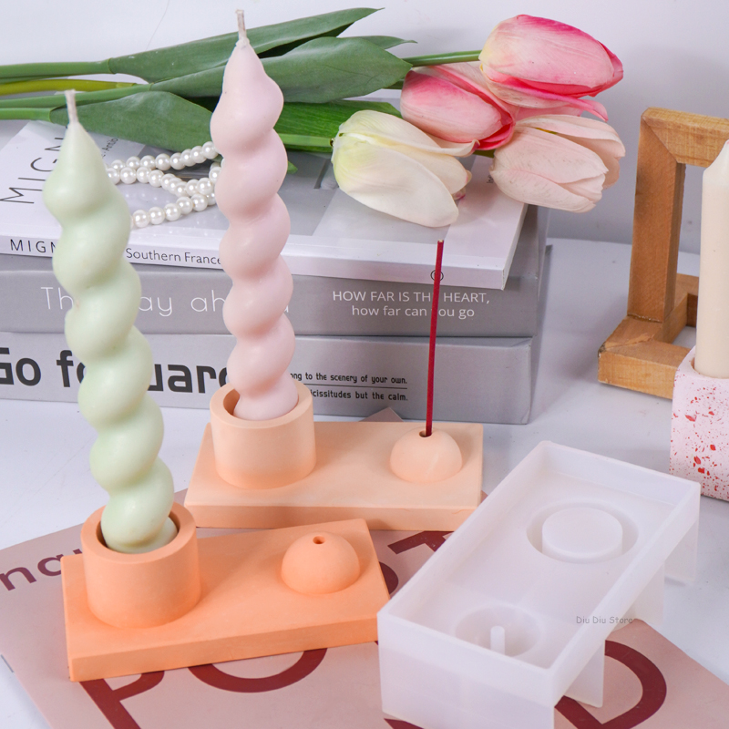ผู้ถือธูปแม่พิมพ์ซิลิโคน DIY H - Incense Holder บทวิจารณ์และราคา