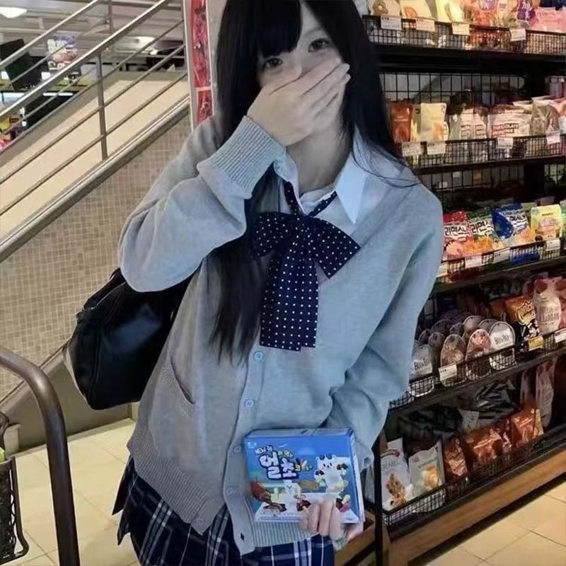 เสื้อสเวตเตอร์ถักผ้าฝ้ายคอวีแน - Japanese Snacks บทวิจารณ์และราคา