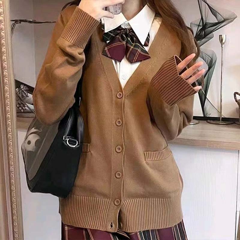 เสื้อสเวตเตอร์ถักผ้าฝ้ายคอวีแน - Japanese Snacks บทวิจารณ์และราคา