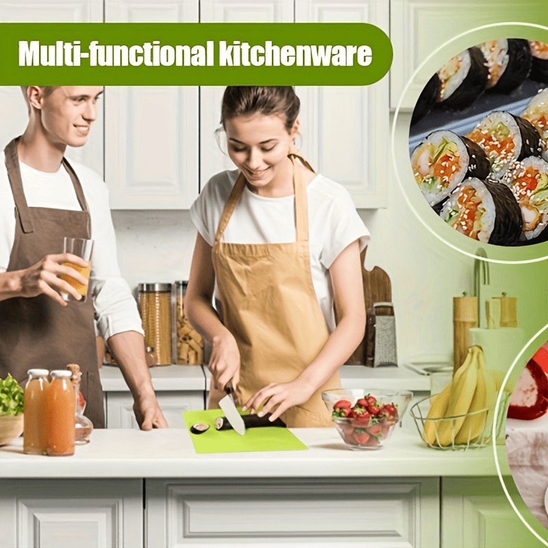 แผ่นซิลิโคนสำหรับทำซูชิคุณภาพส - Sushi Making Kit บทวิจารณ์และราคา